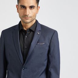 THE BEAR HOUSE Tailored Fit Single Breasted Formal Blazer-image-53