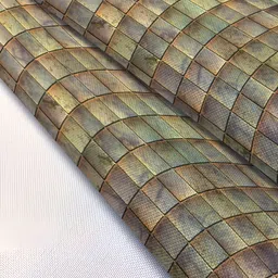 ArtzFolio Grey & Brown Abstract Printed Table Runner image 4