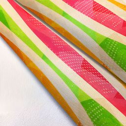 ArtzFolio Red & Green Abstract Printed Table Runner image 2