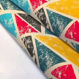 ArtzFolio Triangles Print Dining Centre Table Runner image 5