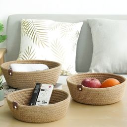 Bajo's Beige Set of 3 Regular Multi-Utility Organisers image 4