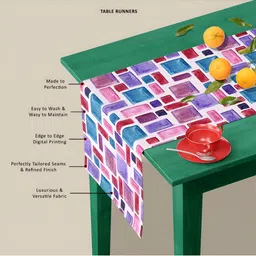 ArtzFolio Geometric Printed Table Runner image 4
