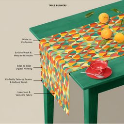 ArtzFolio Geometric Printed Table Runner image 5