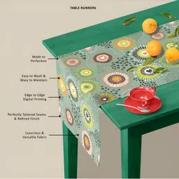 ArtzFolio Printed Table Runner for Dining & Center Table image 4