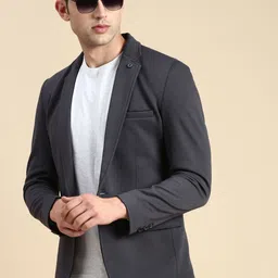 SHOWOFF Slim-Fit Single Breasted Blazer-picture-43