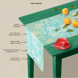 ArtzFolio Printed Rectangular Table Runner image 2