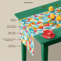 ArtzFolio Printed Rectangular Table Runner image 2