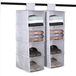 Kuber Industries Grey 2 Pieces Regular Multi-Utility Organisers image 4