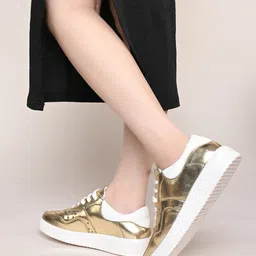 DressBerry Women Textured Sneakers-image-96