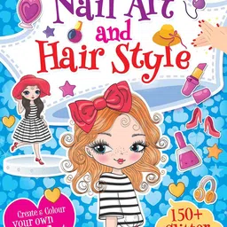 Dreamland Kids 150 Nail Art Glitter Stickers Book-19