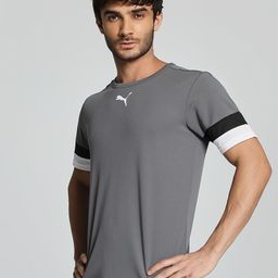 Puma Men Teamrise Logo Printed T-Shirt-image-6