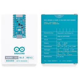 Official Arduino Nano 33 BLE Rev2 Development Board with Headers image 5