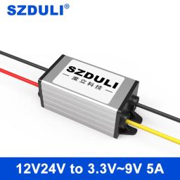 SZDULI 12V-24V to 3.3V-9V 5A DC-DC Step-Down Converter 5A Multi-Output DC-DC Converter Module With On-Board Transformer ConverterSZDULI 12V-24V to 3.3V-9V 5A DC-DC Step-Down Converter 5A Multi-Output DC-DC Converter Module With On-Board Transformer Converter-20