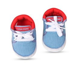 Butterthief Unisex Infants Kids Blue & Red Shoe-Style Sandals-28