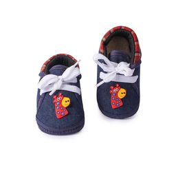Butterthief Unisex Infants Kids Navy Blue & White Shoe-Style Sandals-14