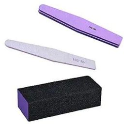 Buffer Nail Art Combo Of 3 | Soft, Hard & Block Buffer For Nail Art - 1 Pcs Each-14