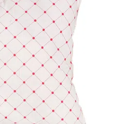 HOSTA HOMES Set Of 5 White Printed Square Cushion Inserts image 3