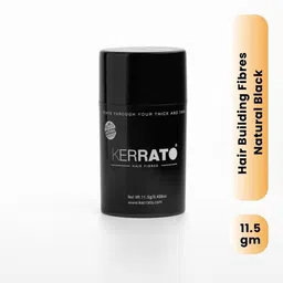 KERRATO HAIR FIBRES Natural Hair Building Fibers For Thin Hair - 11.5g - Natural Black-18