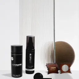 KERRATO HAIR FIBRES 3Pcs Thinning Hair 28g-Hold Spray 100ml-Optimizer Comb & Pump-image-25
