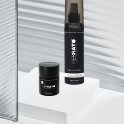 KERRATO HAIR FIBRES 2-Pcs Thinning Hair 4g & Hold Spray 100ml Combo - Light Brown-30