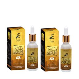 Craggy Cosmetic Set Of 2 Natural 24K Gold Flakes Face Serum-7
