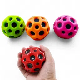 New Moon Bouncy Ball For Kids, Anti Stress & High Bounce Ball [Pack 1Pcs]- 7.5 mm-24