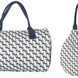 14 L Hand Duffel Bag - Delmah-114 - Blue, Grey - Regular Capacity-image-14