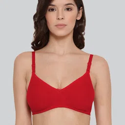 LYRA Combed Cotton Rich Full Coverage Spacer Bra-image-69