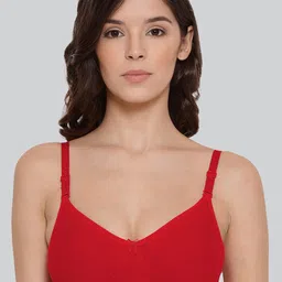 LYRA Non Padded Underwired Combed Cotton Rich Full Coverage Spacer Bra-image-35