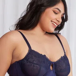 Nykd Plus Size Self Design Full Coverage Underwired Everyday Bra With All Day Comfort image 5