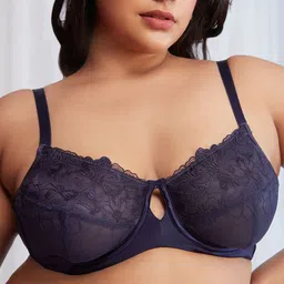 Nykd Plus Size Self Design Full Coverage Underwired Everyday Bra With All Day Comfort image 2