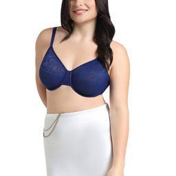 Wacoal Geometric Self Design Full Coverage Rapid-Dry Minimizer Bra With All Day Comfort image 5