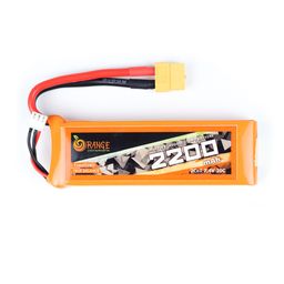 Pro-Range 7.4V 2200mAh 30C 2S Lithium Polymer Battery Pack image 1