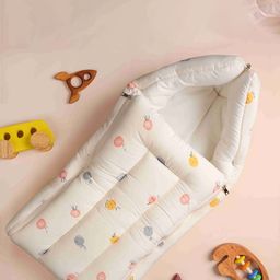 KICKS & CRAWL Fun Fruity Friends Printed Baby Sleeping Bag-45