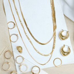 JOKER & WITCH Gold-Plated Eccentric Jewellery Set-image-35