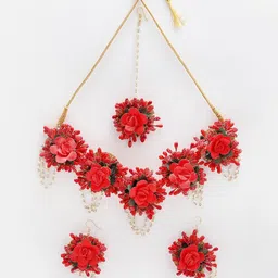 Anouk Gold-Plated Floral Jewellery Set-43