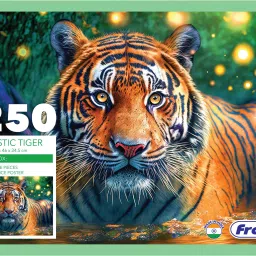Majestic Tiger Jigsaw Puzzle for Kids and Adults-image-89