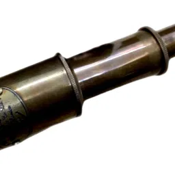 Brassvault VINTAGE BRASS HANDHELD Refracting Telescope-picture-32