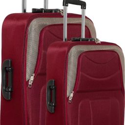 TVC-MAROON-BROWN Luggage Trolley-image-43