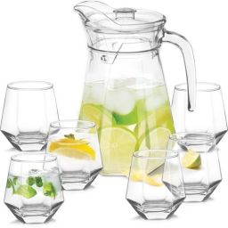 Water Jug with Glass Set Jug Glass Set-image-29