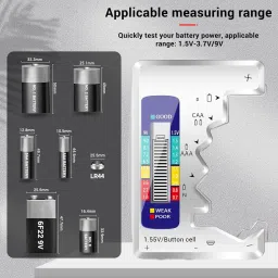 elephantboat Battery Tester, Universal Digital Battery Checker Digital Battery Tester image 5