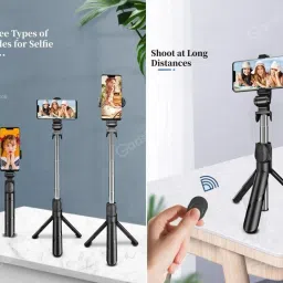 3D GOLDTM Spotting scope tripod,Mobile Holder Bluetooth Selfie Stick Live Broadcast Gimbal Tripod, Monopod, Monopod Kit, Tripod Ball Head, Tripod Bracket, Tripod Clamp, Tripod Kit image 2