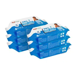 OyO Baby Set of 6 Water Based Baby Wipes with Aloe Vera - 72 Wipes Per Pack-13