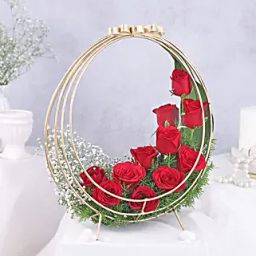 A Bed of Crimson Red Roses-12