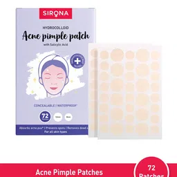 Sirona Acne Pimple Patch For Face With Salicylic Acid - 72 patches-14