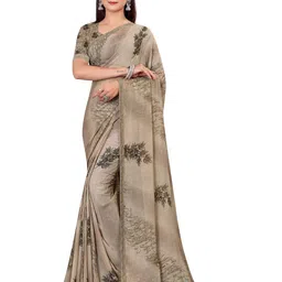 RANGRASIYA Floral Printed Bhagalpuri Saree-16
