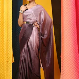 RACHNA Ombre Poly Chiffon Ready To Wear Saree-picture-45