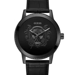 GUESS Men Black Dial & Leather Straps Analogue Watch GW0566G2-image-50