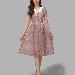 JC Collection Women Red Floral Dress-image-27