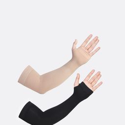 Bonjour Unisex Pack Of 2 UPF 50 Protection Pure Cotton Sports Gloves-12